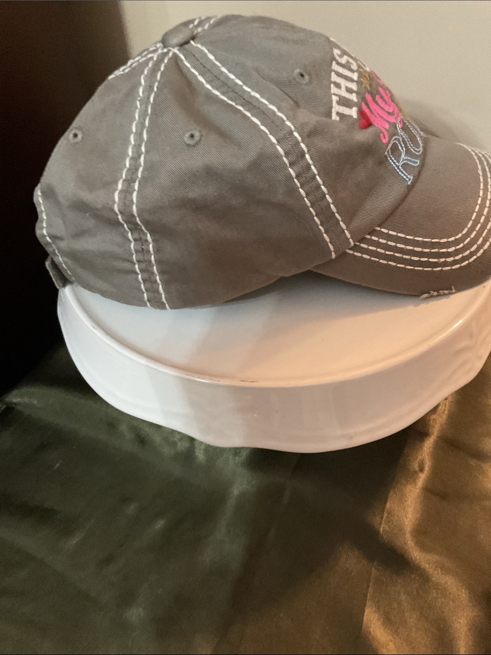 - "This Ain't My First Rodeo" Embroidered Hat - Picture 2 of 5